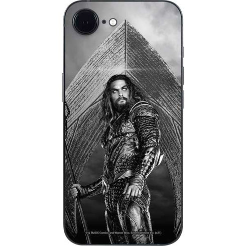 The Justice League (2017) Aquaman Poster iPhone 16e Skin